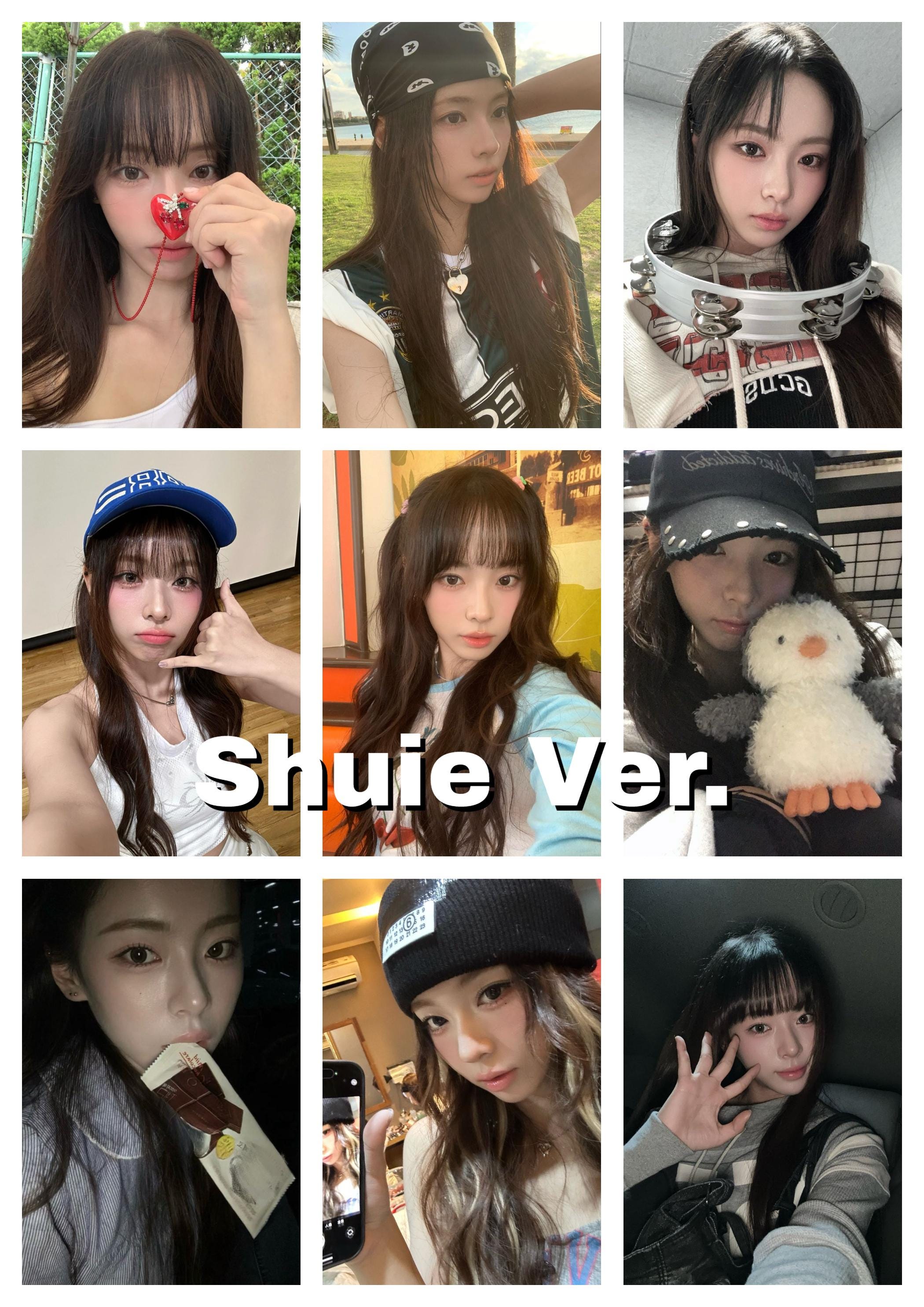 Say My Name Selfie/selca Bias Photocards | Hitomi, Dohee, Mei