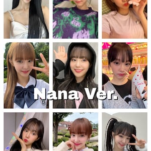Wooah Selfie/Selca Bias Photocards | Nana, Wooyeon, Sora, Minseo, Lucy | Kpop Photocard Set |