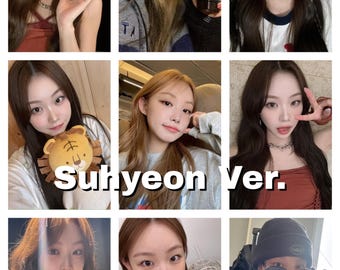 Billlie Selfie/selca Bias Photocards | Tsuki, Sheon, Haram