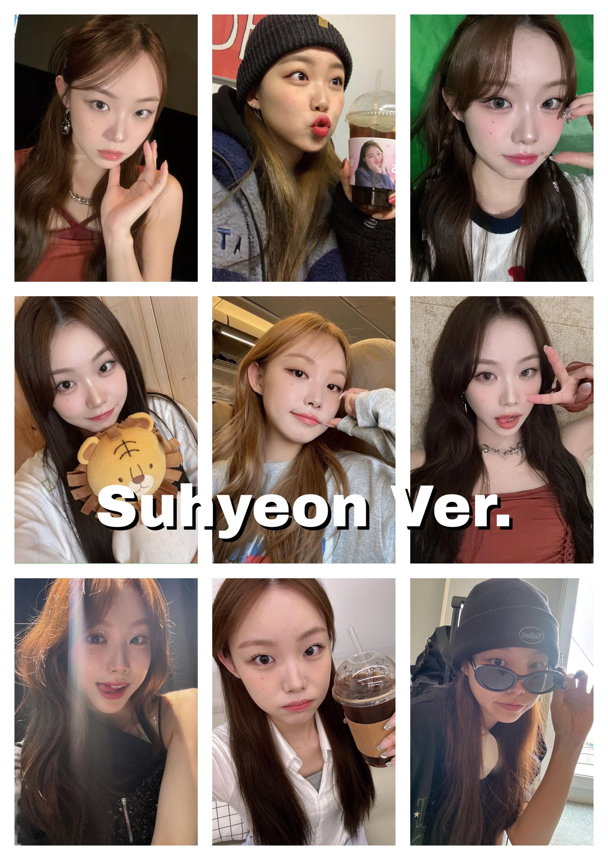 Billlie Selfie/selca Bias Photocards | Tsuki, Sheon, Haram