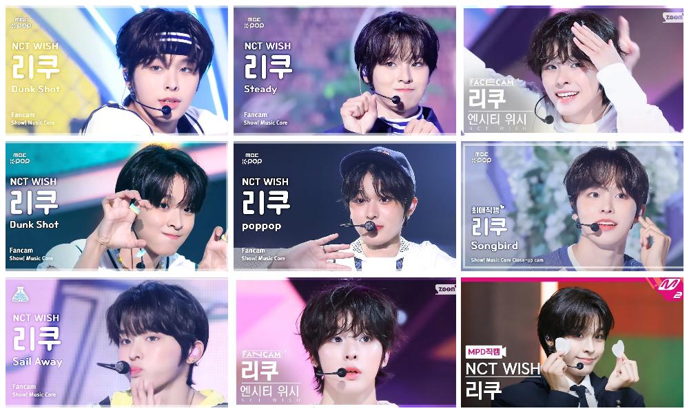 Nct Wish Fancam Thumbnail Photocard | Sion, Riku, Yushi, Sakuya