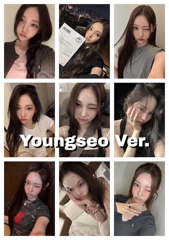 Allday Project Selfie/selca Bias Photocards | Annie, Bailey