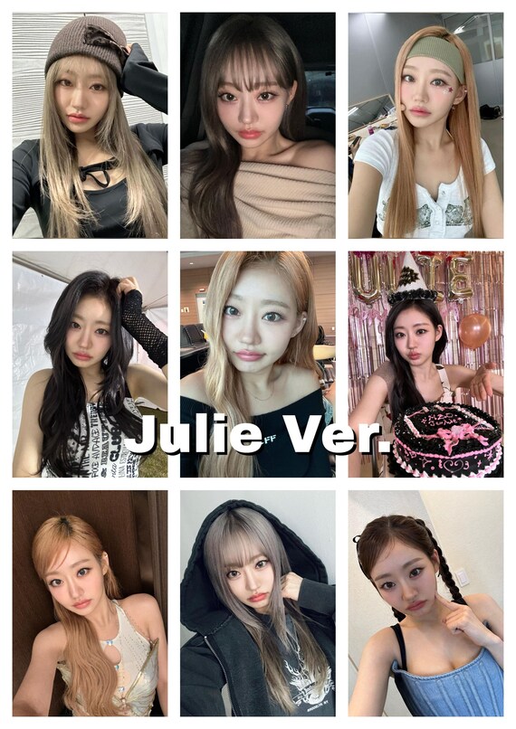 kiss of life shhh サインCD ジュリー トレカ kiss of life Julie Broadcast Photocard shhh pc Photo card
