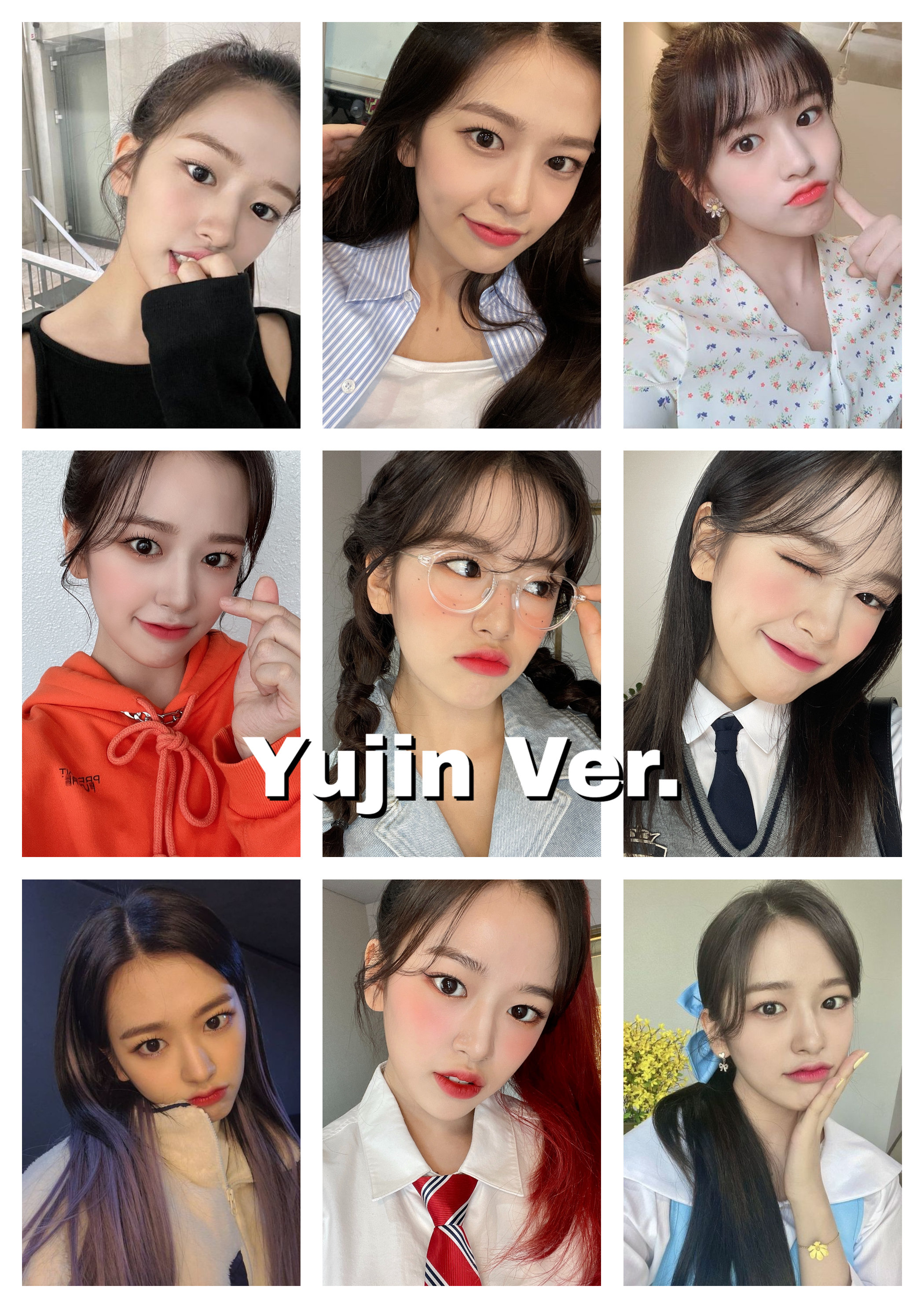 IZ*ONE Selfie/selca Bias Photocards | Sakura, Wonyoung, Yuri