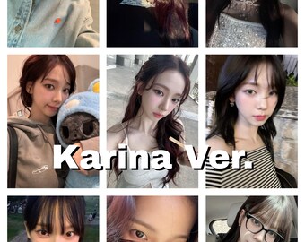 aespa カリナ　KARINA エコバッグ(フォトカード付き) 未開封 aespa カリナ KARINA エコバッグ(フォトカード付き) 未開封