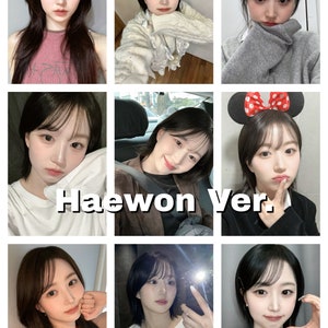 NMIXX Selfie/Selca Bias Photocards | Kyujin, Sullyoon, Jinni, Haewon, Lily, Jiwoo, Bae | Kpop Photocard Set |