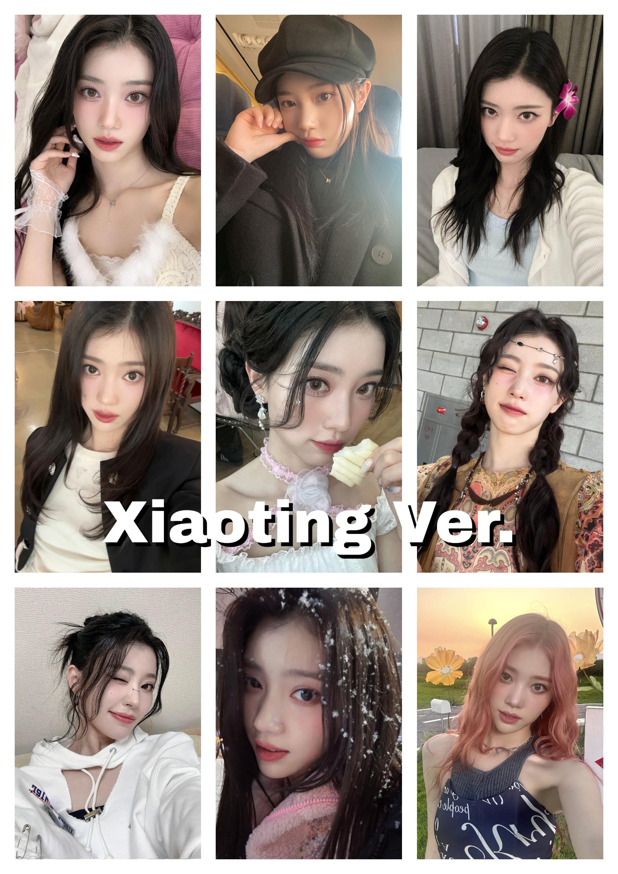 Kep1er Selfie/Selca Bias フォトカード |チェヒョン、シャオ