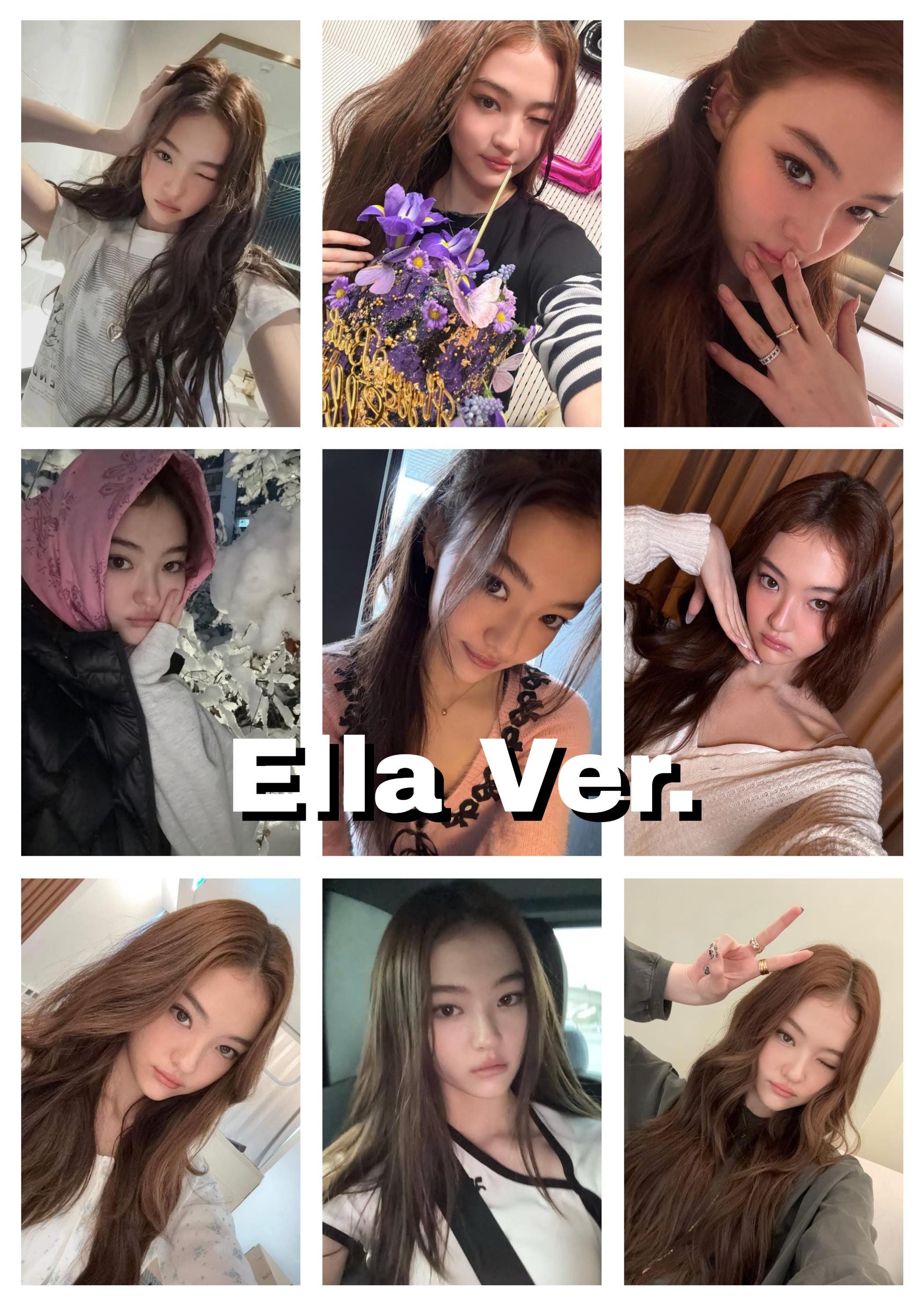 Meovv Selfie/selca Bias Photocards | Ella, Sooin, Anna, Gawon