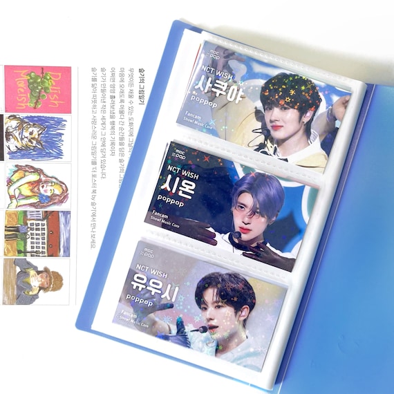 Nct Wish Fancam Thumbnail Photocard | Sion, Riku, Yushi, Sakuya