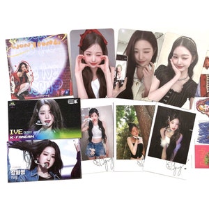 IVE Bias Mystery Bag | WonYoung, Yujin, Liz, Rei, Gaeul, Leeseo | Notizblock, Fotokarten | Kpop Geschenk Set |