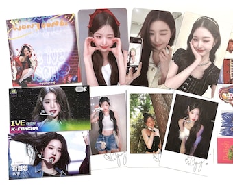 IVE Bias Mystery Bag | Wonyoung, Yujin, Liz, Rei, Gaeul, Leeseo | Memo pad, photocards | Kpop Gift Set |