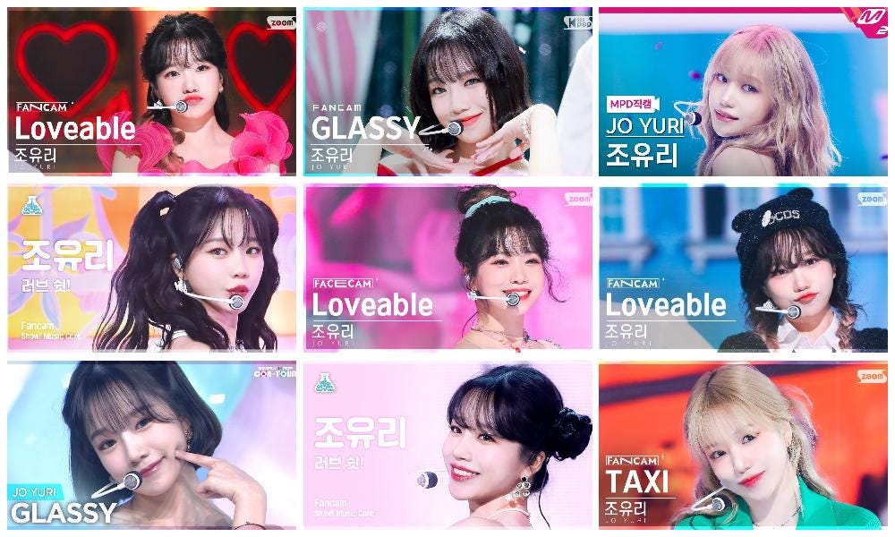 Jo Yuri Fancam Thumbnail Photocard | IZONE Yuri Photocard | Kpop