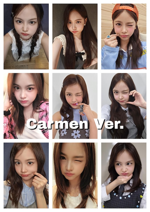 Hearts2Hearts セルフィー/セルカ バイアス フォトカード |カルメン