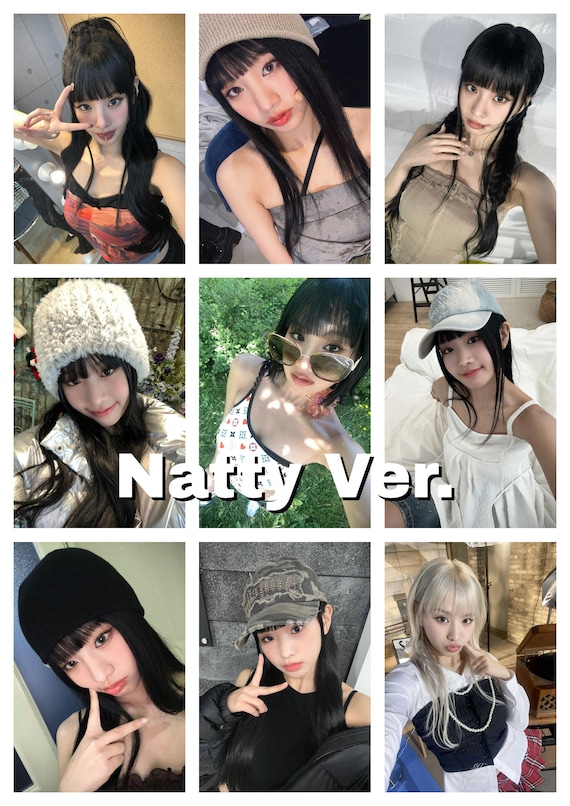 Kiss of Life Selfie/selca Bias Photocards | Julie, Belle, Natty