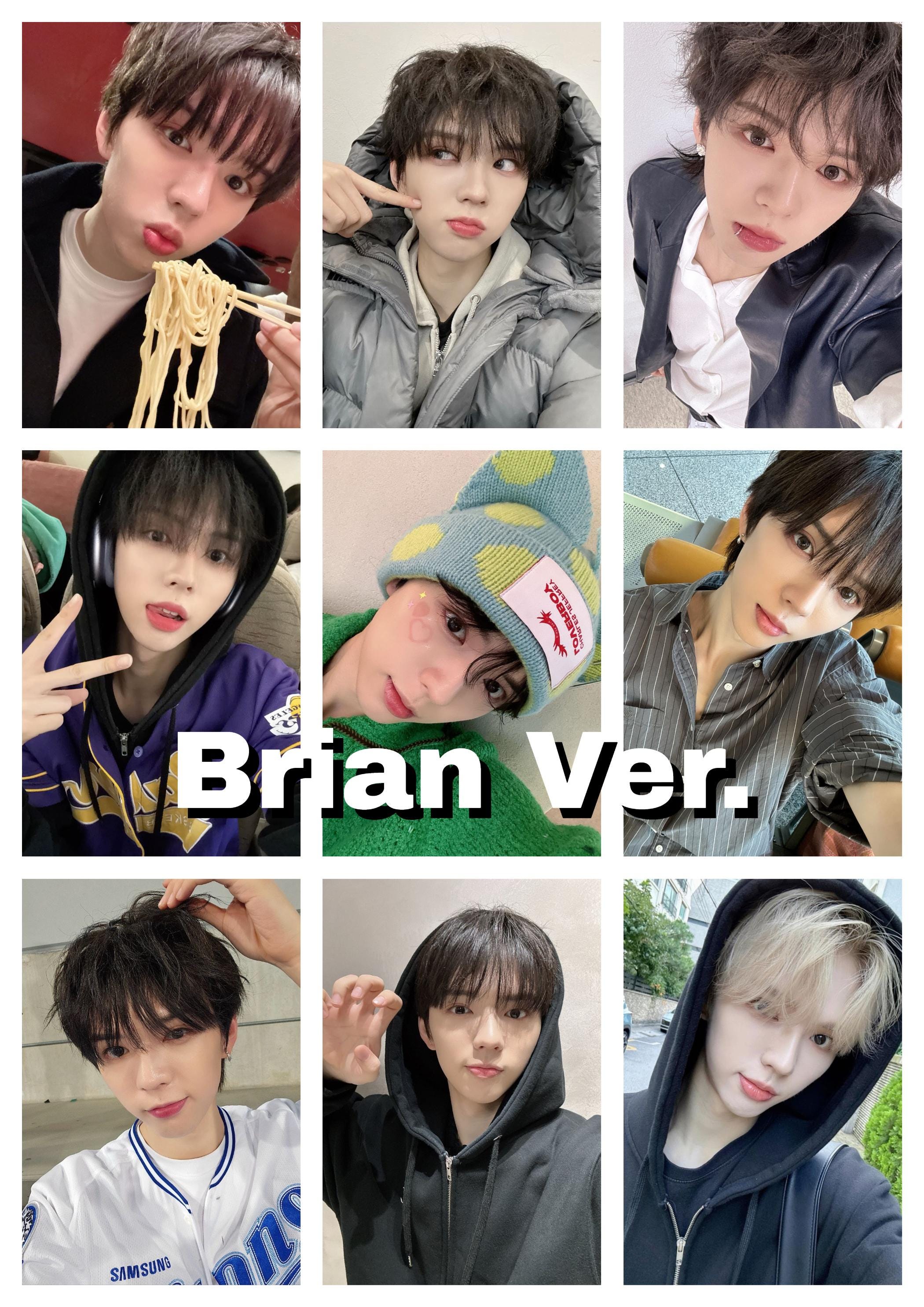 Ampers&one Selfie/selca Bias Photocards | Kamden, Brian, Jiho