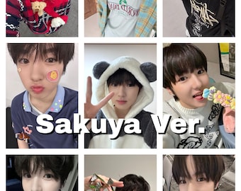 Nct Wish Selfie/Selca Bias Photocards | Sion, Riku, Jaehee, Sakuya, Yushi, Ryo | Kpop Photocard