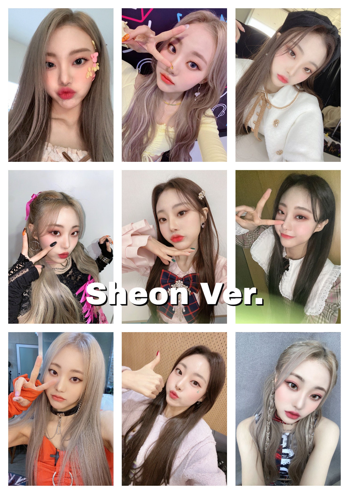 Billlie Selfie/selca Bias Photocards | Tsuki, Sheon, Haram