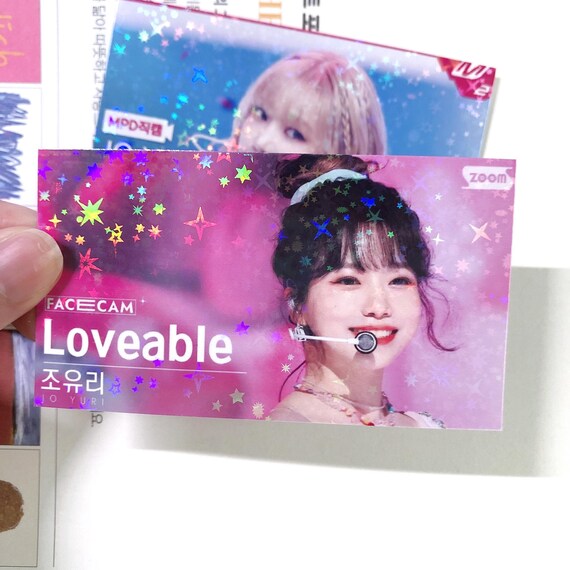 Jo Yuri Fancam Thumbnail Photocard | IZONE Yuri Photocard | Kpop