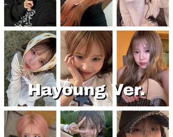 Fromis9 Selfie/Selca Bias Photocards | Gyuri, Nagyung, Hayoung, Saerom, Jiwon, Jisun, Chaeyoung, Jiheon, Seoyeon | Kpop Photocard Set |