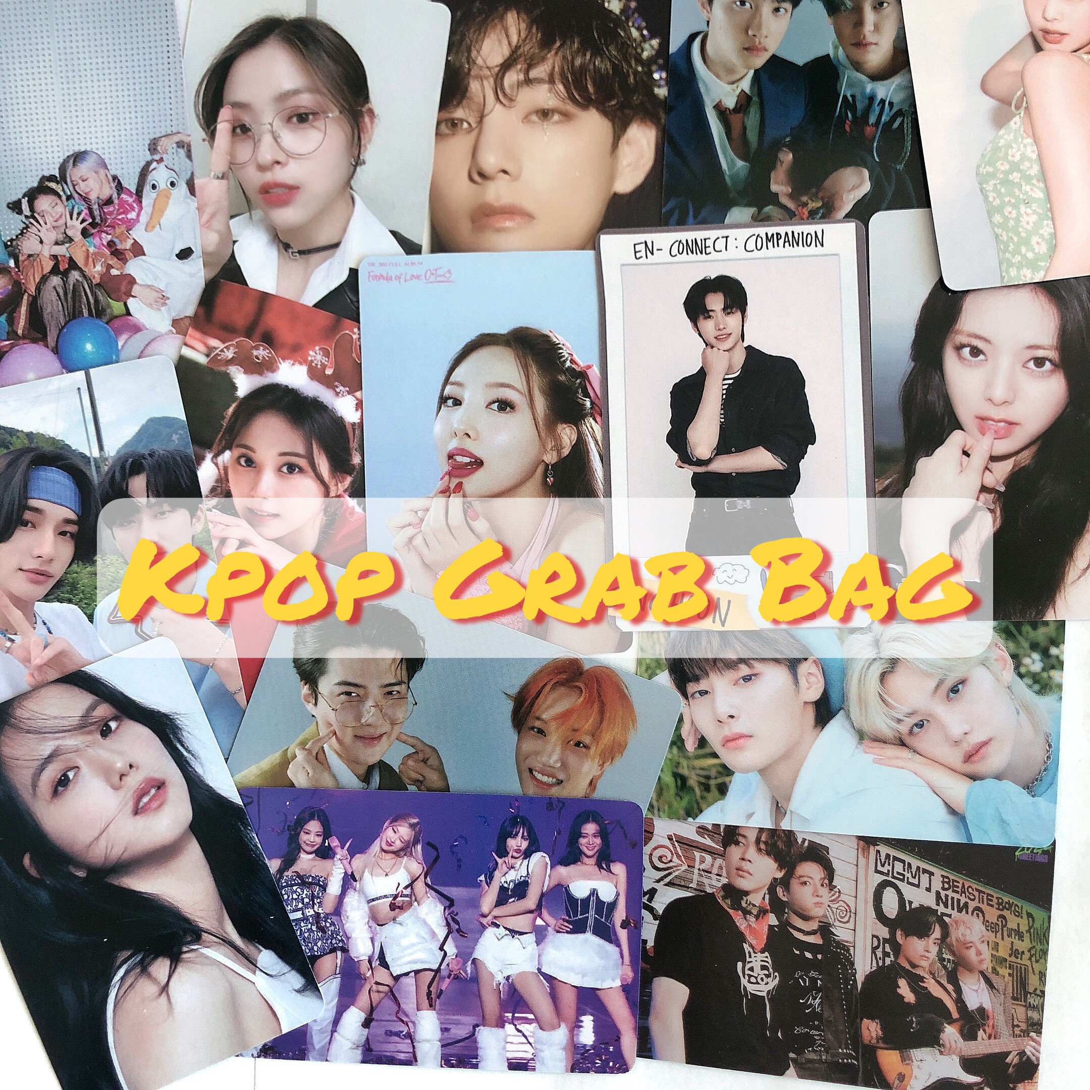 Kpop Photocards Grab Bag Twice Bts Itzy Exo Blackpink Etsy Finland Kpop Photocards Grab Bag Twice Bts Itzy Exo Blackpink Etsy Finland