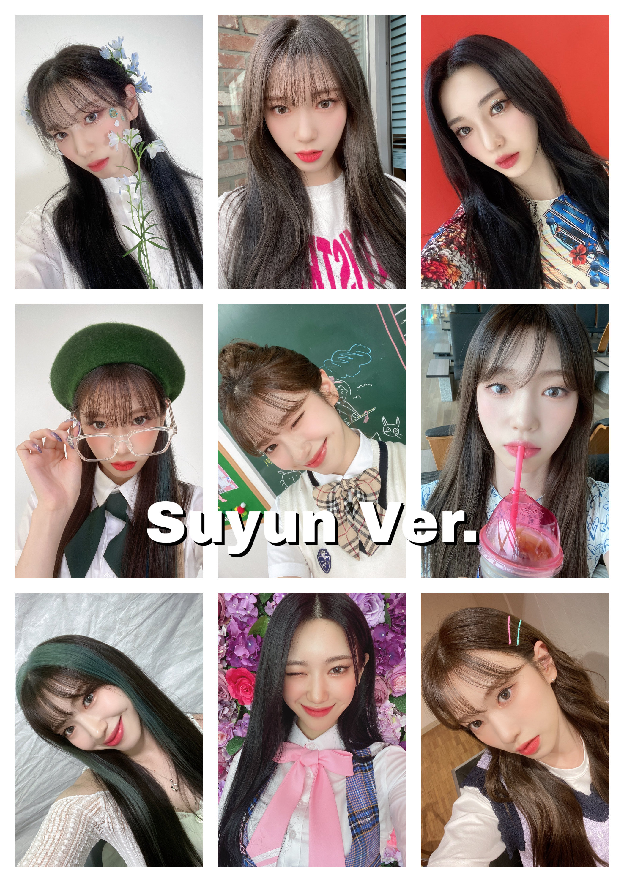 Rocket Punch Selfie/selca Bias Photocards | Juri, Yeonhee