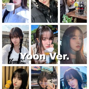 Stayc Selfie/Selca Bias Photocards | Yoon, Sieun, J, Isa, Sumin, Seeun | Kpop Photocard Set |