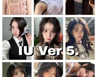 IU Selfie/Selca Bias Photocards | Kpop Photocard Set |