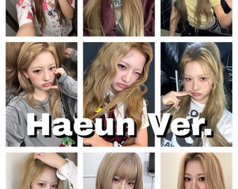 Unchild Selfie/Selca Bias Photocards | Haeun, Yeeun, Ako, Tina, Evon, Heekie | Kpop Photocard Set |