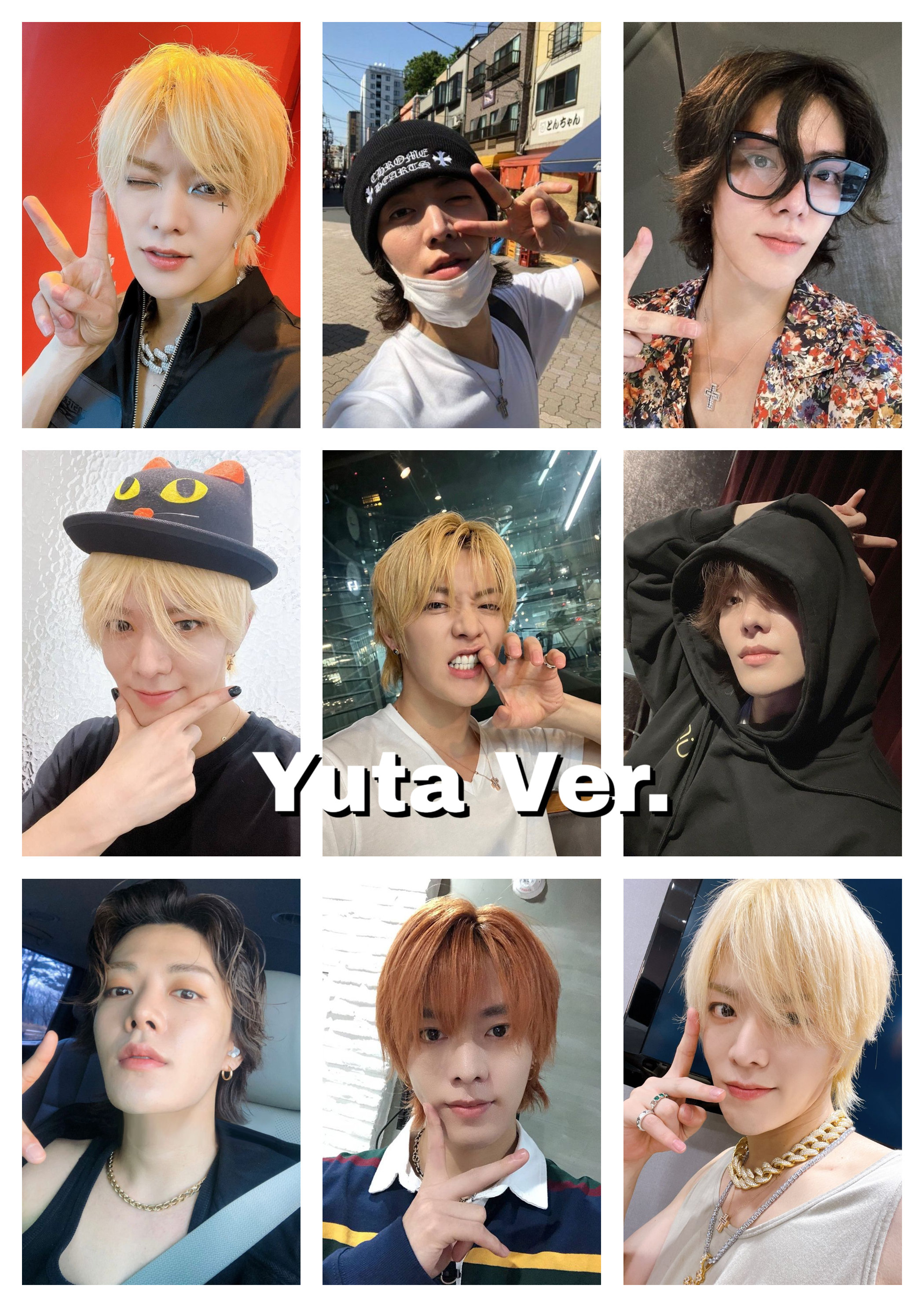 NCT127 Selfie/selca Bias Photocards | Taeyong, Mark, Jaehyun