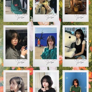 Jeu de cartes photo instantanées Jo Yuri | Ensemble de cartes-photos Kpop |