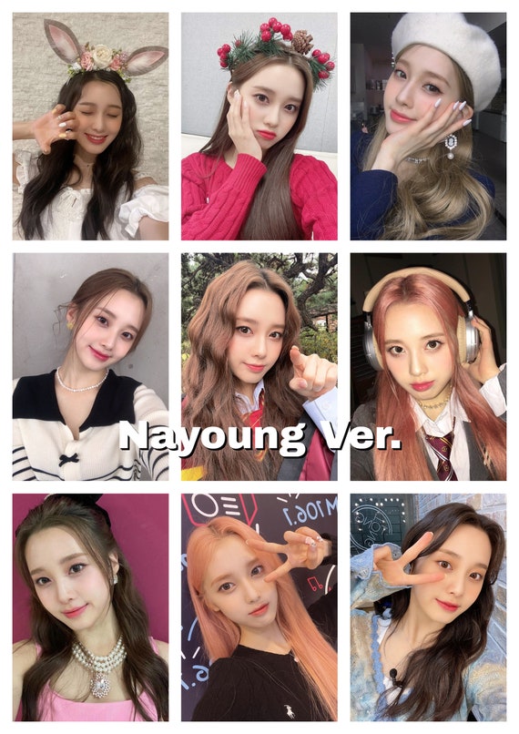 laulea☆様確認用★ファンサボード Lightsum Selfie/selca Bias Photocards | Nayoung, Chowon
