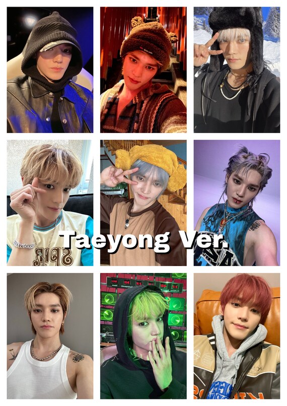 NCT127 Selfie/selca Bias Photocards | Taeyong, Mark, Jaehyun