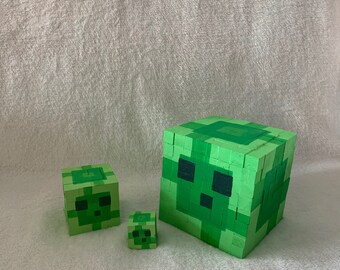 Minecraft Slime Etsy Minecraft Slime Etsy
