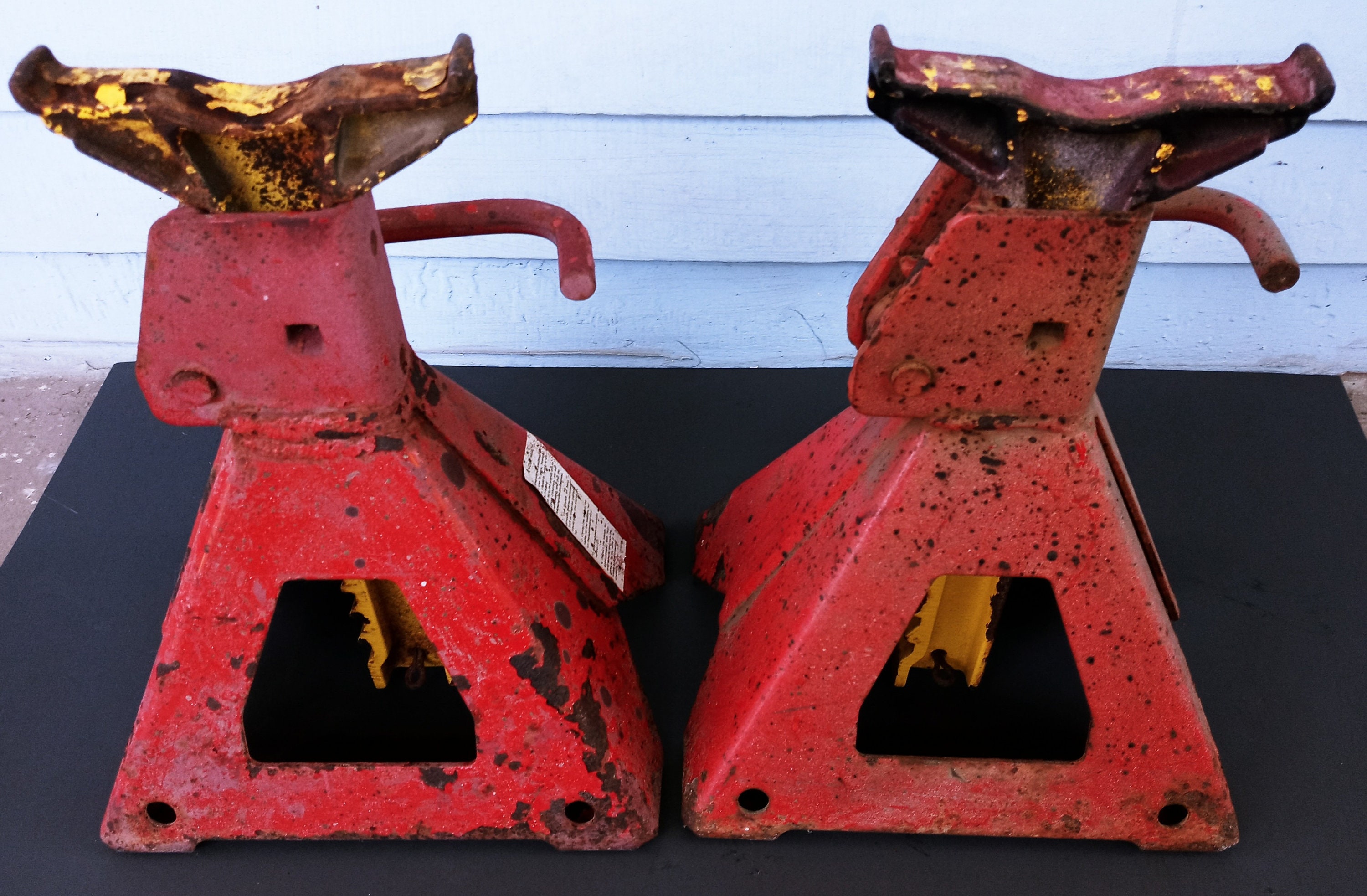 SnapOn Vintage 2Ton Jack Stands Etsy
