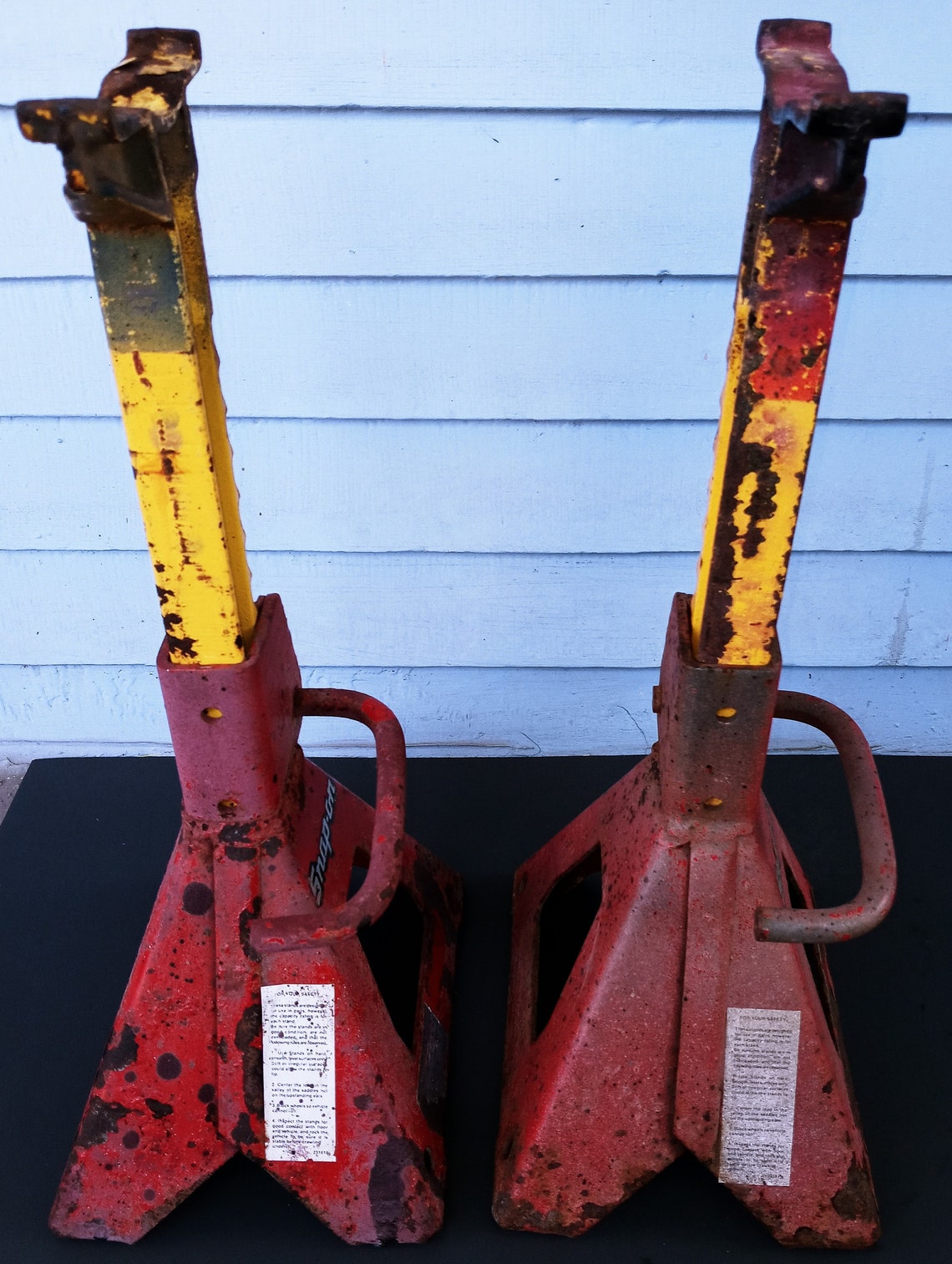 SnapOn Vintage 2Ton Jack Stands Etsy