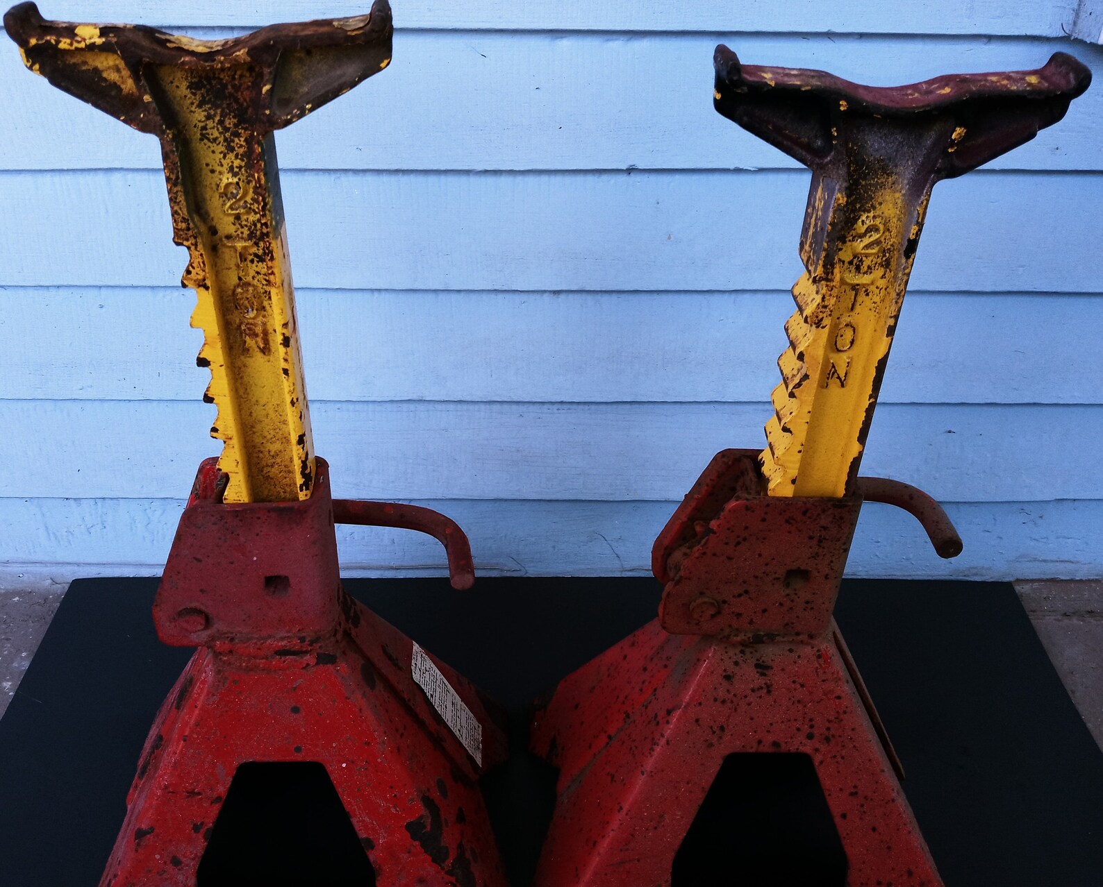 SnapOn Vintage 2Ton Jack Stands Etsy