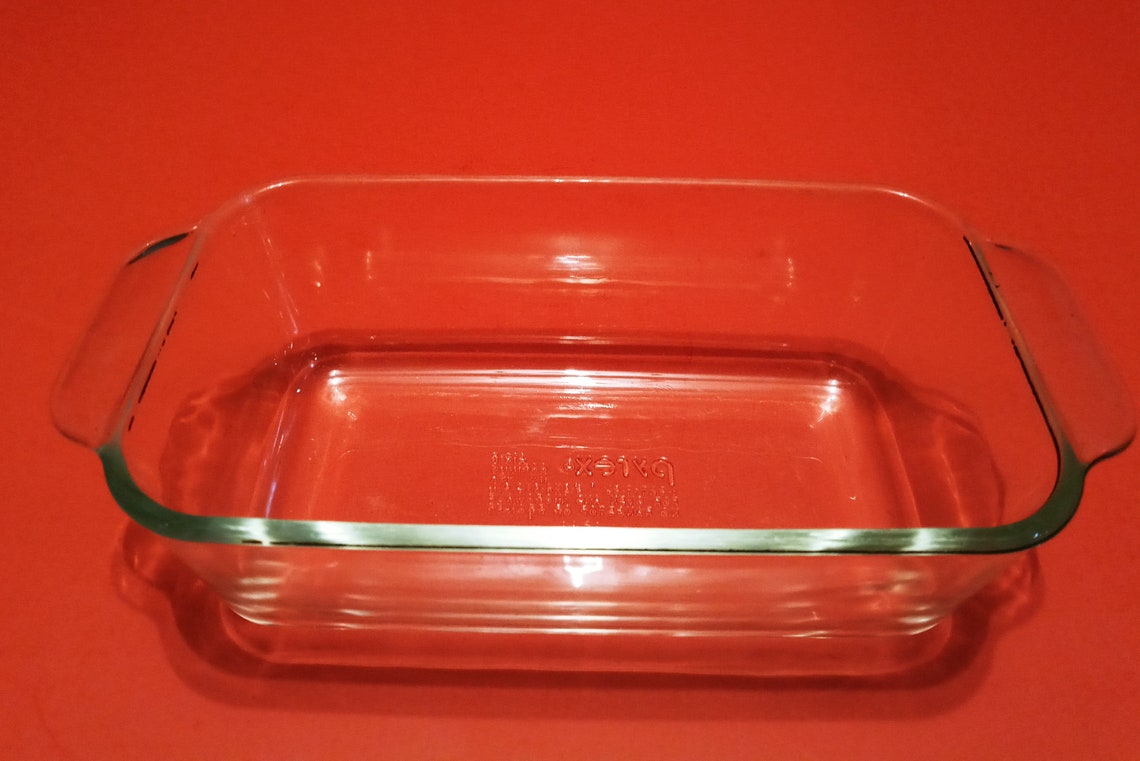 Pyrex Clear Glass Loaf Pan 1.5 Quart 1.5 L 213r Etsy