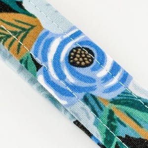 Rifle Paper Co. Floral Fabric Keychain• Key Wristlet• Key Fob with Tassel image 7