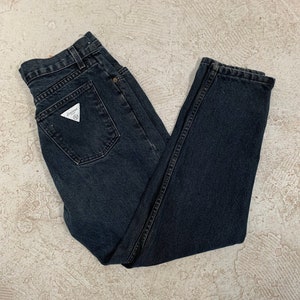 Vintage Liaison Jeans / Ankle Zip Denim / High Waisted Denim / Mom Jeans / 80s Jeans / Made in Canada