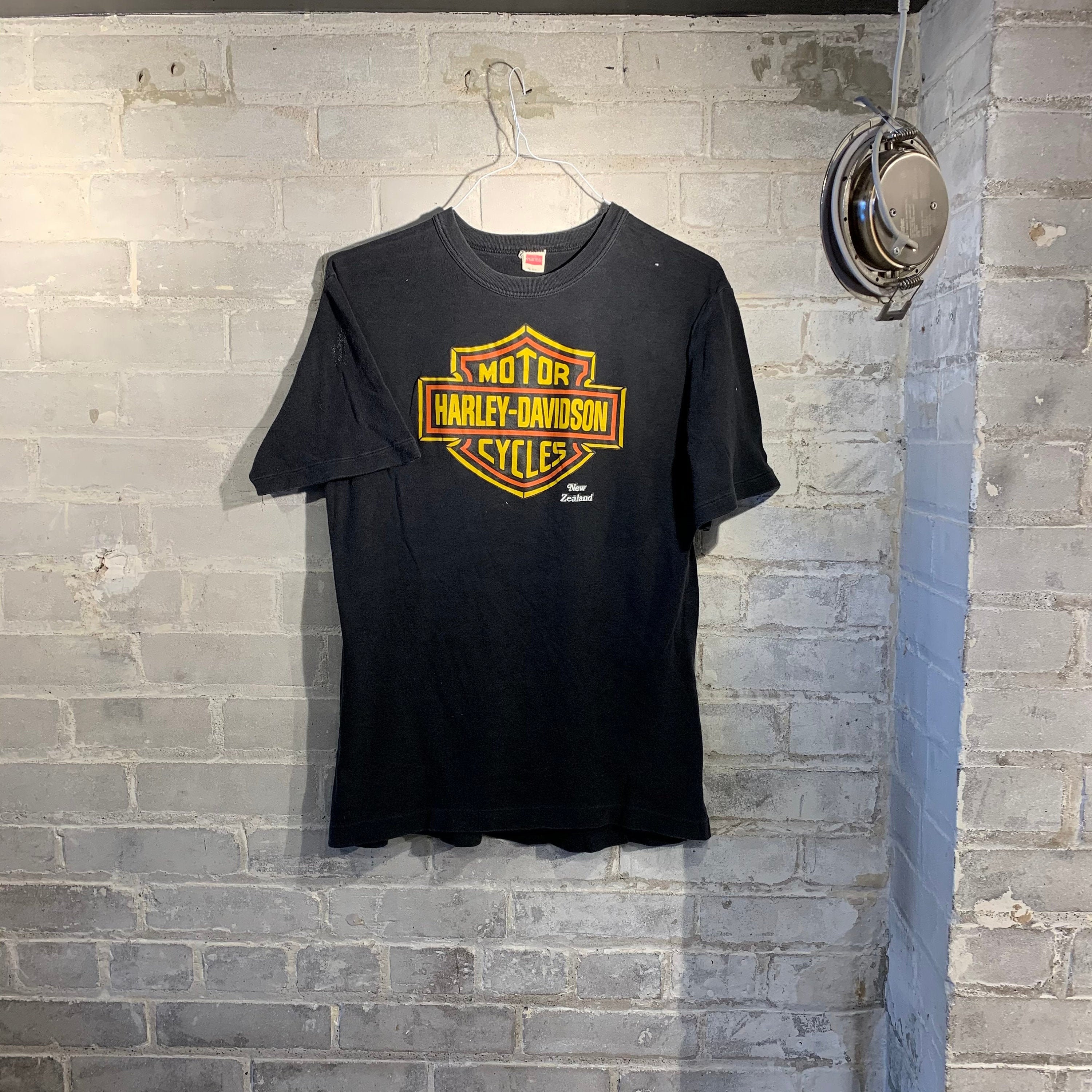 Vintage Harley Davidson New Zealand / Single Stitch Harley