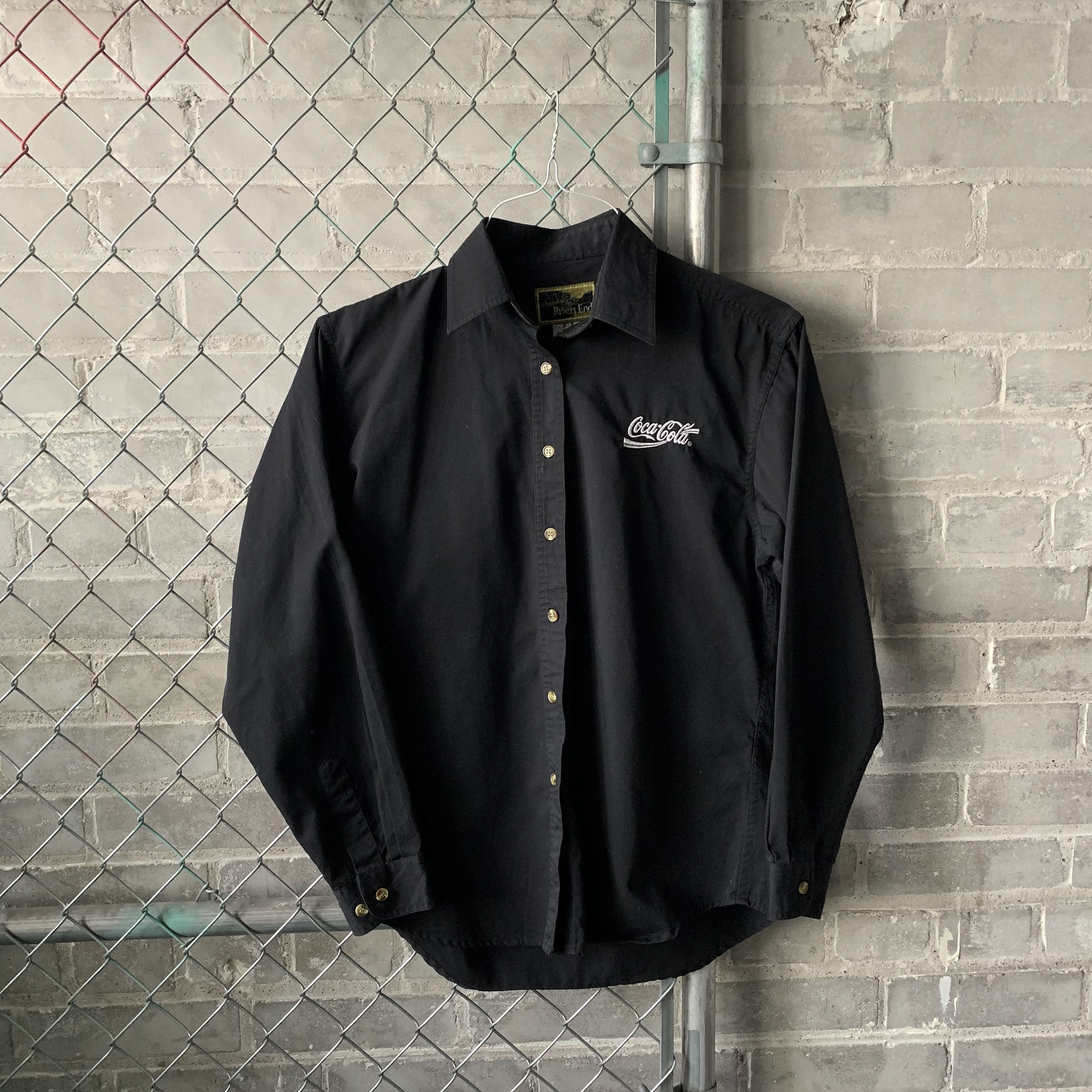 coca cola dress shirt Vintage Coca Cola Uniform Worker Button Shirt
