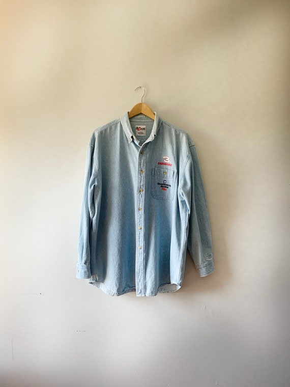 NASCAR Denim Shirt / Earnhardt / GM 
