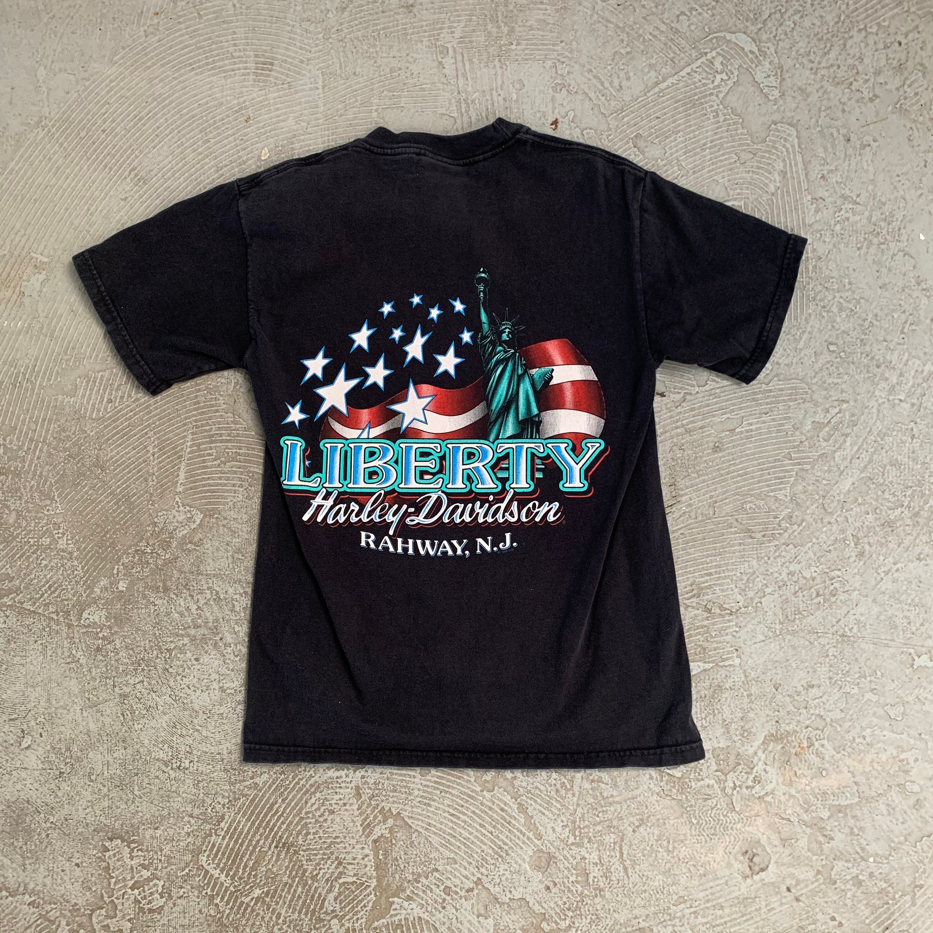 Harley Davidson Rahway New Jersey T Shirt / Harley Statue of Harley Davidson Rahway New Jersey T Shirt / Harley Statue of