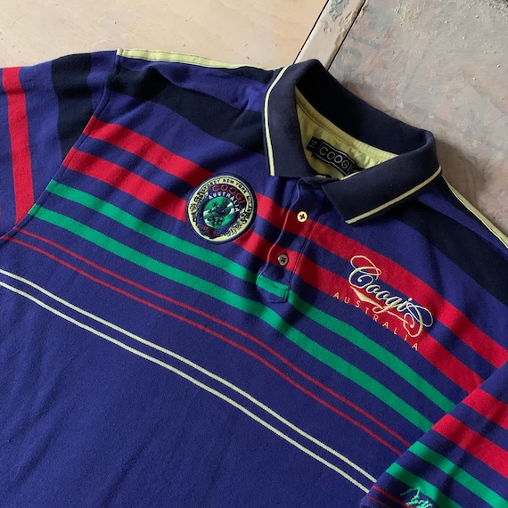 トップス 90s vintage coogi boarder polo shirt y2k トップス 90s vintage coogi boarder polo shirt y2k Vintage COOGI