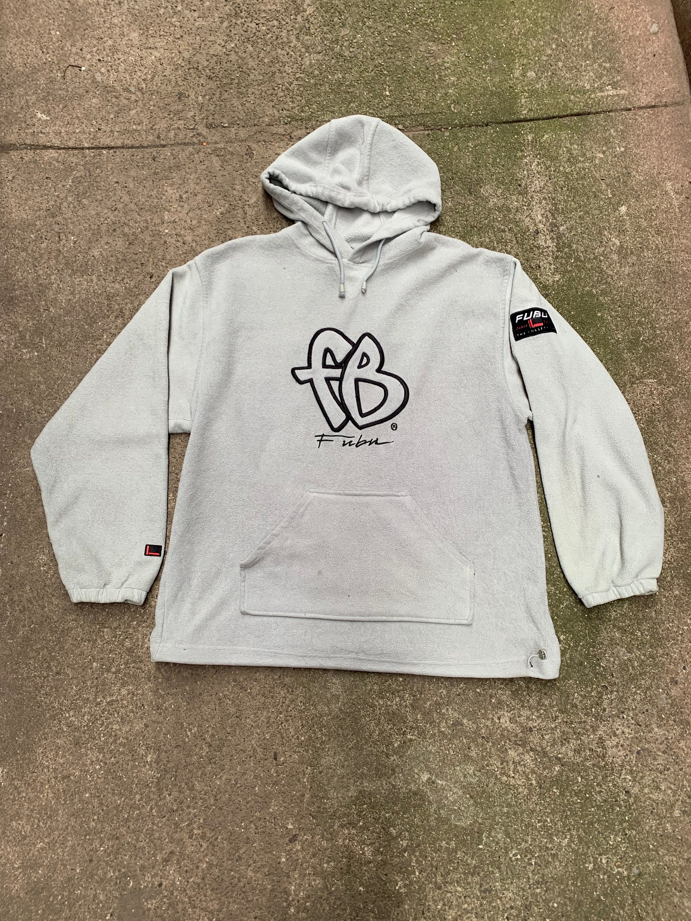FUBU Fleece Pullover Hoodie / Streetwear / Y2K - Etsy
