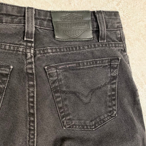 Harley Davidson Bootcut Jeans Harley Denim Bootcut Denim Harley Jeans Black Denim Etsy Canada