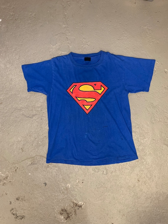Vintage Superman T Shirt / 90s Superman / Superman Lo… - Gem