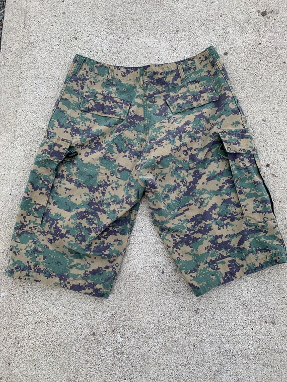 Digital Print Camouflage Army Print Cargo Shorts … - image 5