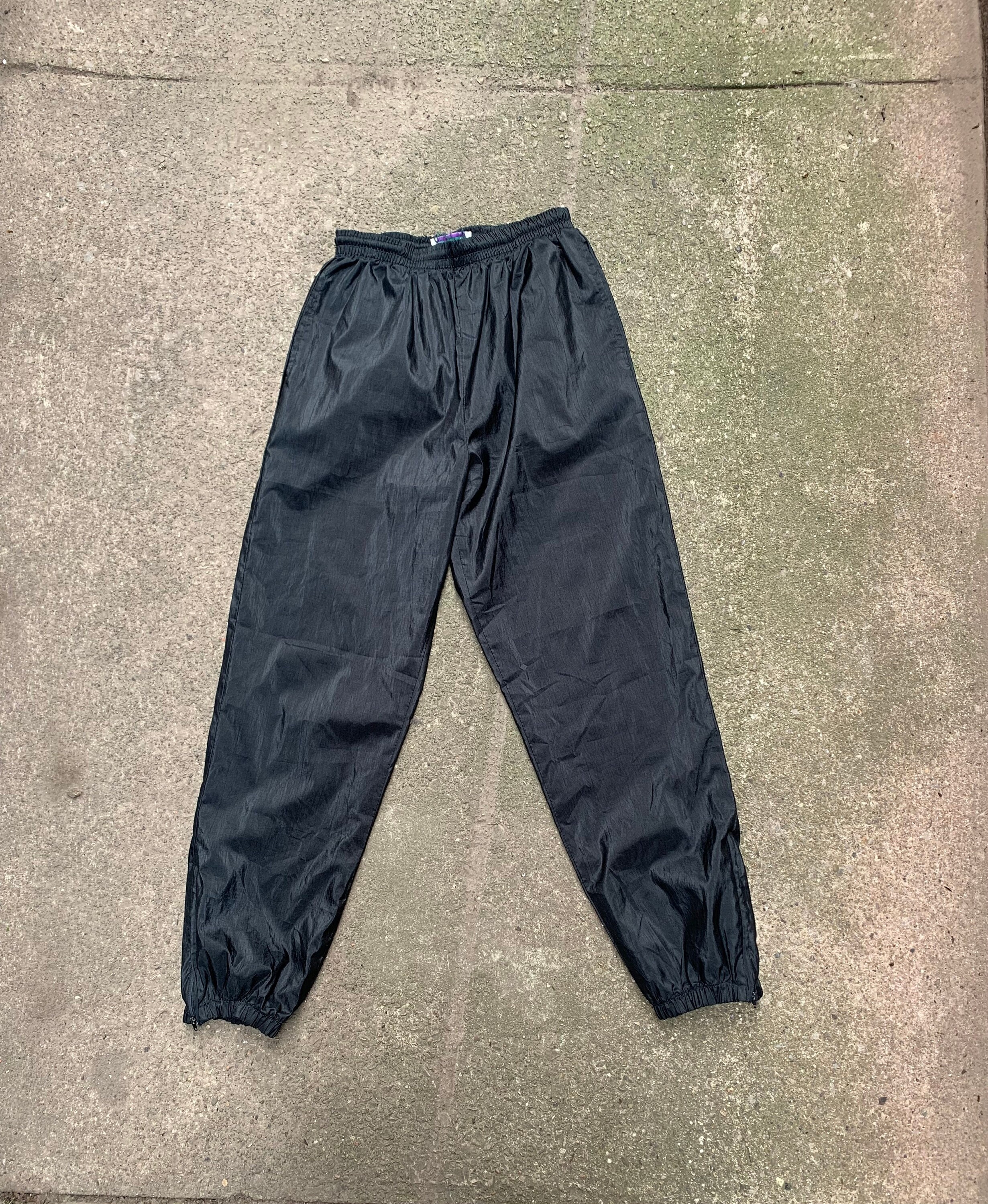 Black Track Pants 