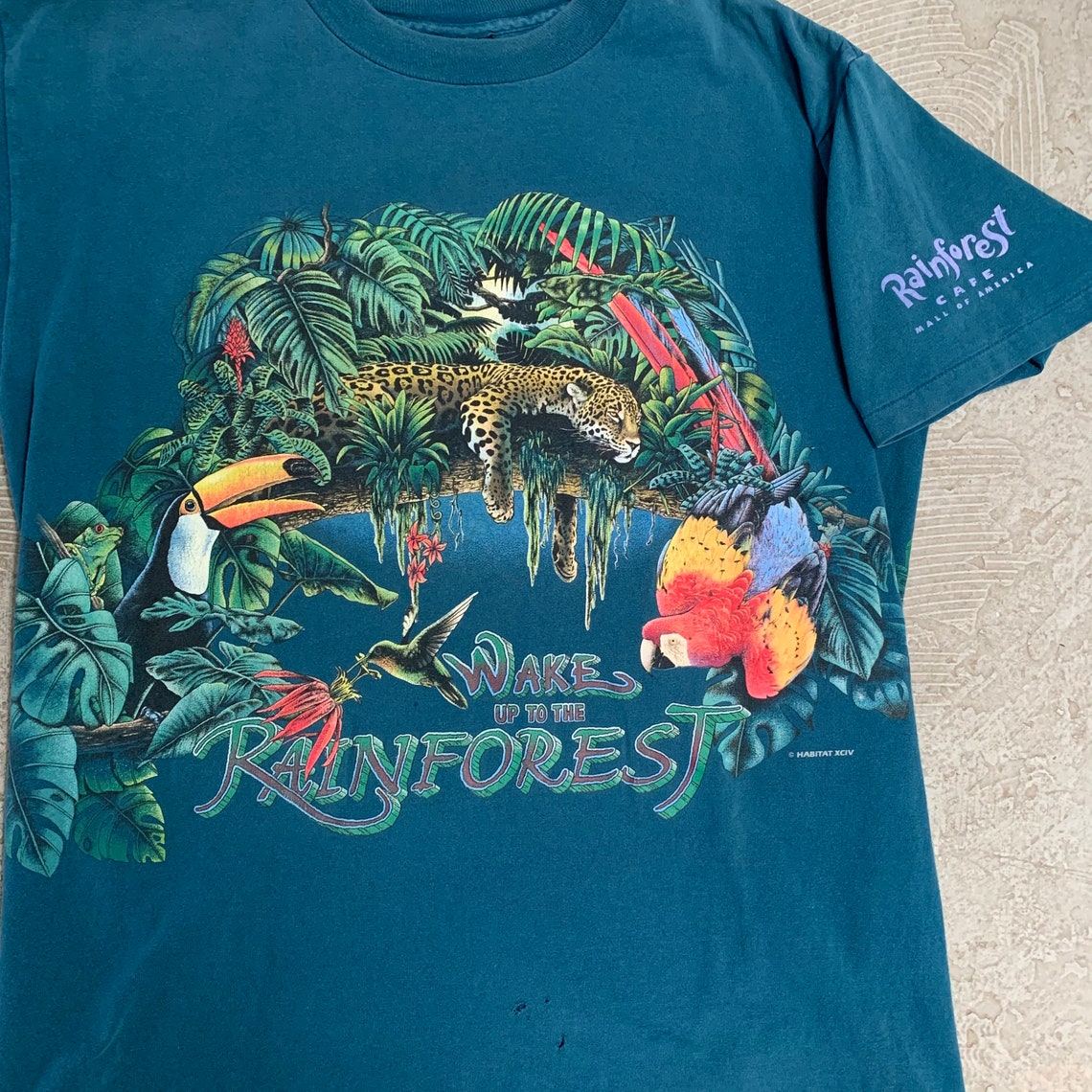 Rainforest Cafe Mall of America T Shirt / Wake up to the Etsy